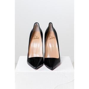 Christian Louboutin Black So Kate 120 Patent Pumps